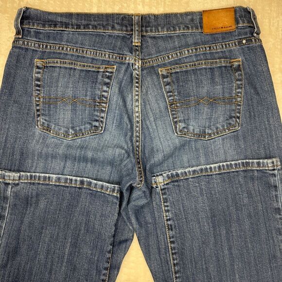 Lucky Brand Easy Rider Denim Blue Jeans Bootcut Size 8 8A - Picture 5 of 8